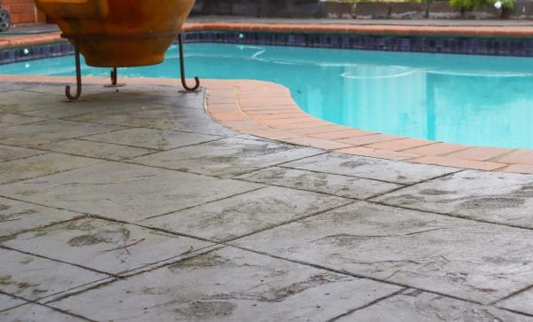 Stamped Patio Construction in El Dorado Hills