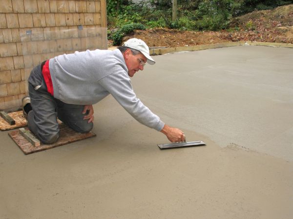 Concrete Slab Finishing in El Dorado Hills