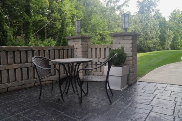 Stamped Cement Patio Service in El Dorado Hills